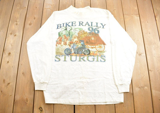 Vintage 1990s Sturgis Bike Rally 96' Souvenir T Shirt