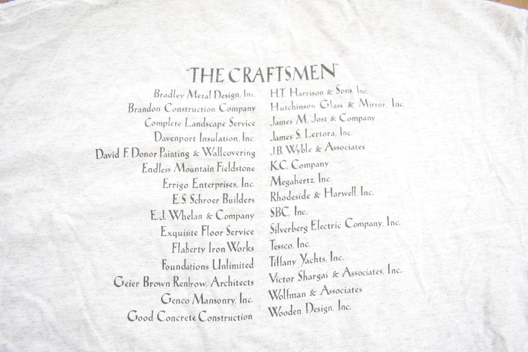 Vintage 1990s Graphic 'The Craftsman' Comic Strip T-Shirt