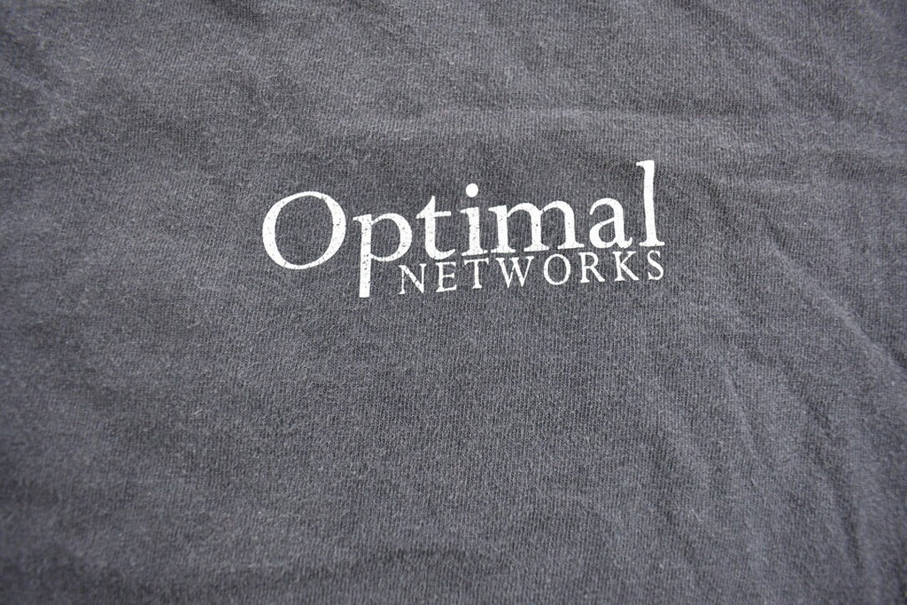 Vintage 1990s 'Optimal Networks' Graphic T-Shirt
