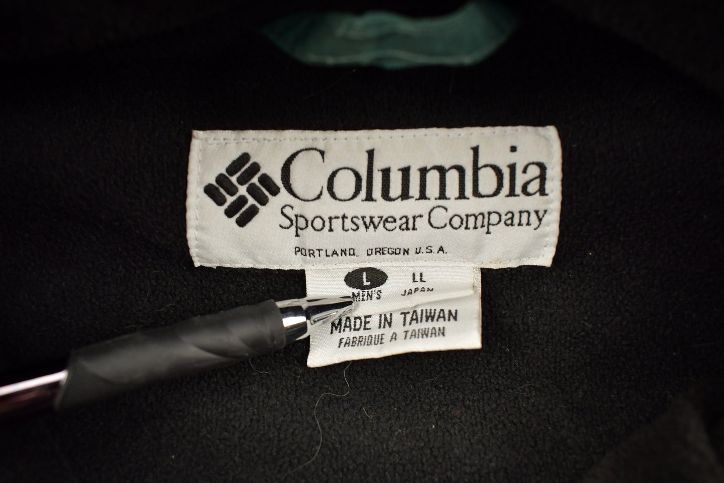 Vintage 1990s Columbia Sportswear Full Zip Windbreaker