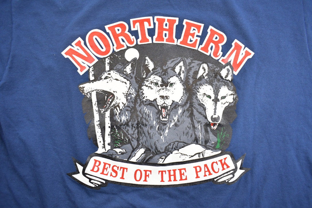 Vintage 1990s Northern 'Best of The Pack' Graphic T-Shirt