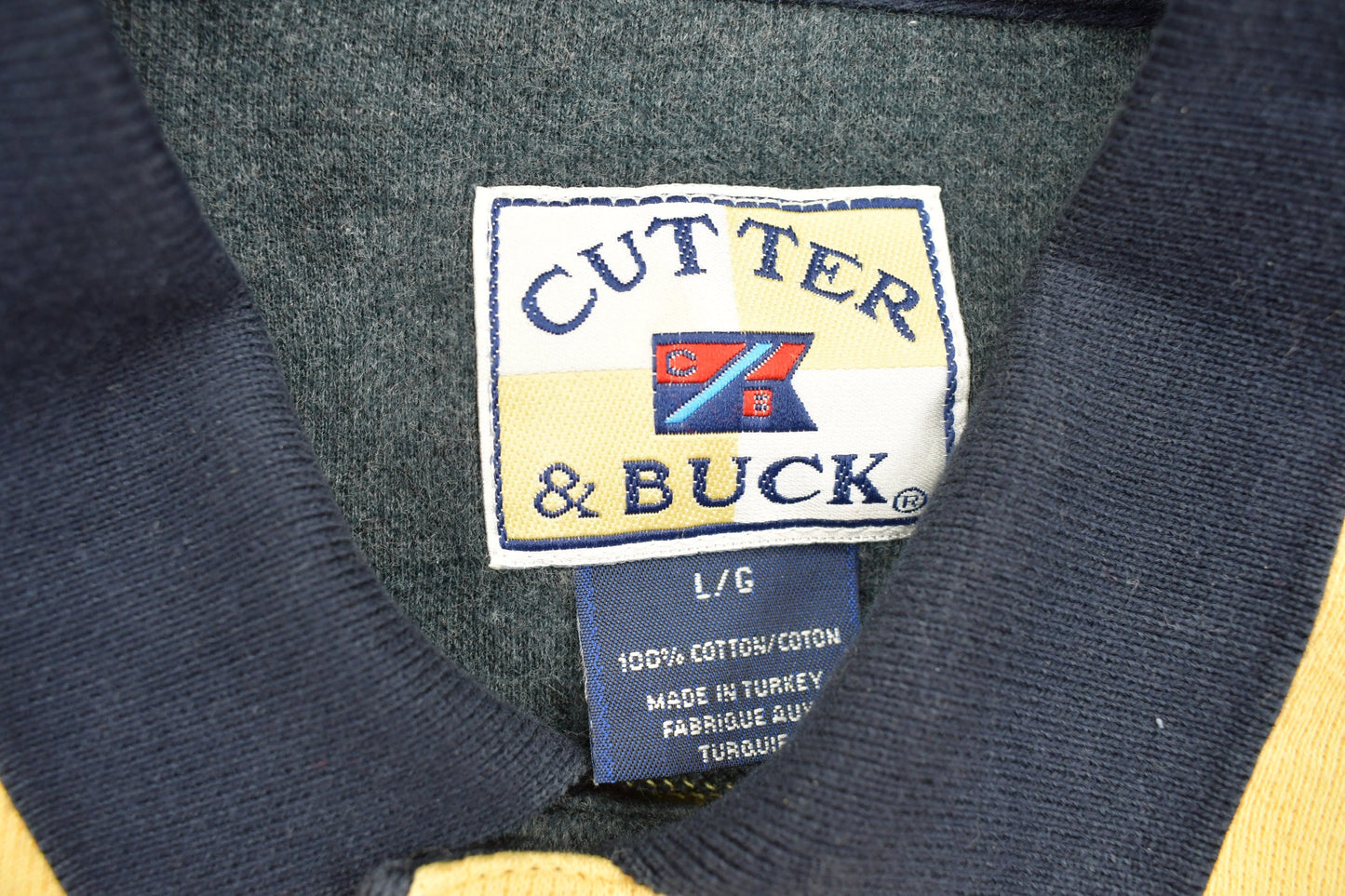 Vintage 1990s Cutter And Buck Collared Sweatshirt