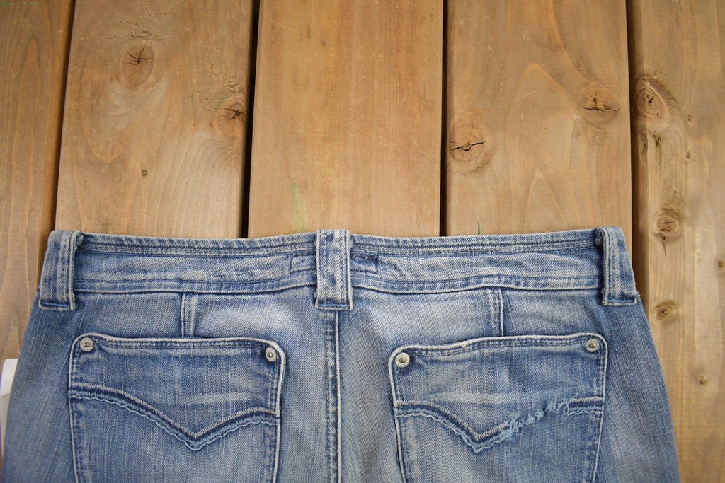 Vintage 1990s 'Guido & Mary' Belle Bottom Jeans Size 33x33