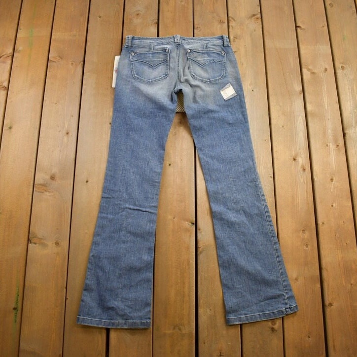 Vintage 1990s 'Guido & Mary' Belle Bottom Jeans Size 33x33