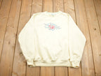 Vintage 1990s 'Shenanigans' Floral Crewneck Sweater