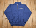 Vintage 1990s 'Island Beach Co' Quarter Zip Sweatshirt