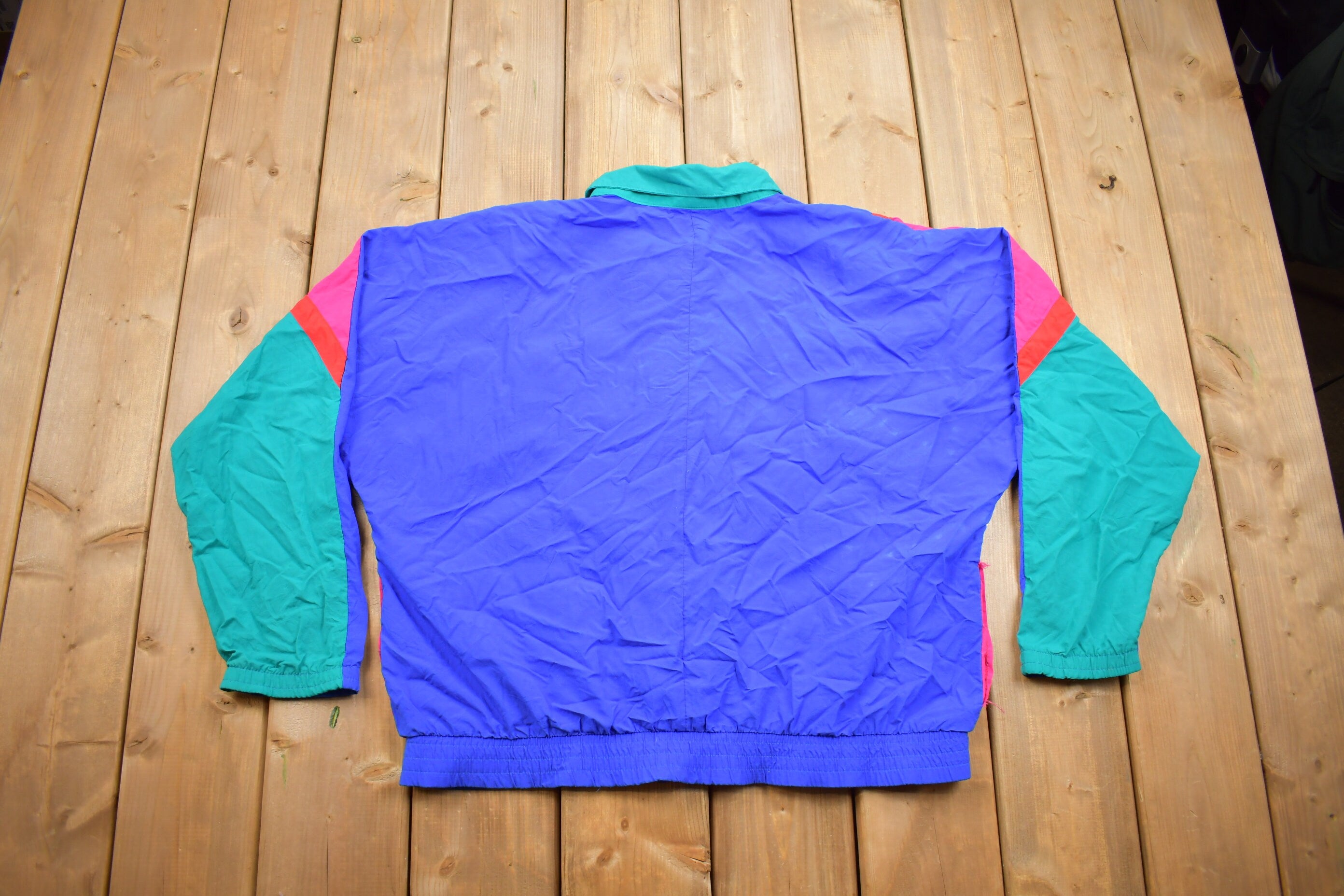 Vintage 1980s Cricket Lane Windbreaker Jacket