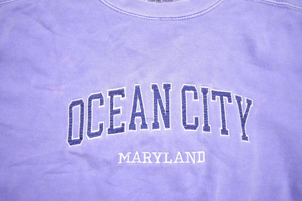 Vintage 1990s Ocean City Maryland Crewneck Sweatshirt