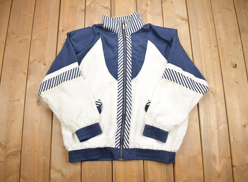 Vintage 1990s 'FUDA' Zip Up Windbreaker