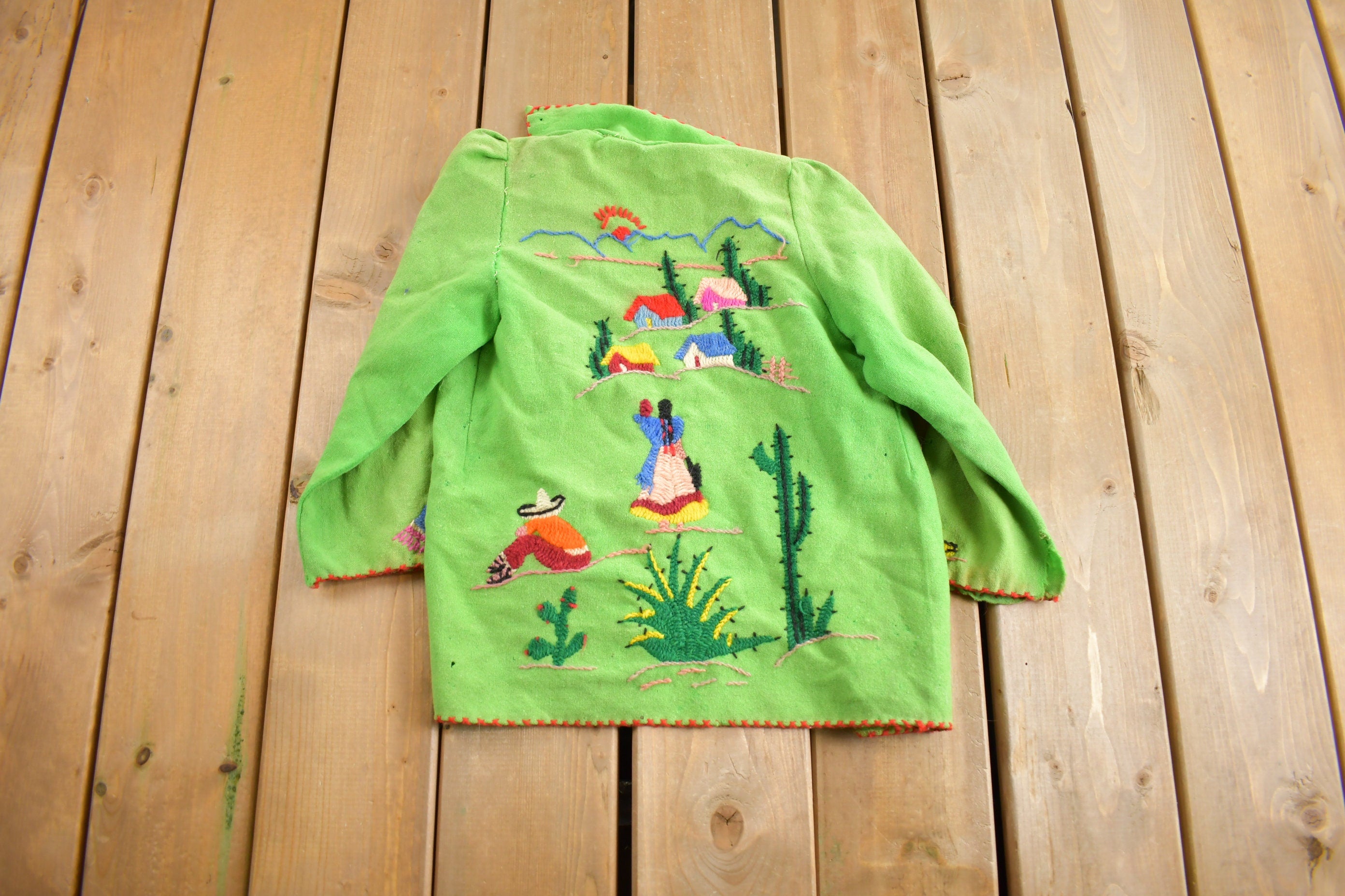 Vintage 1950s Mexican Embroidered Souvenir Jacket – LOST BOYS VINTAGE