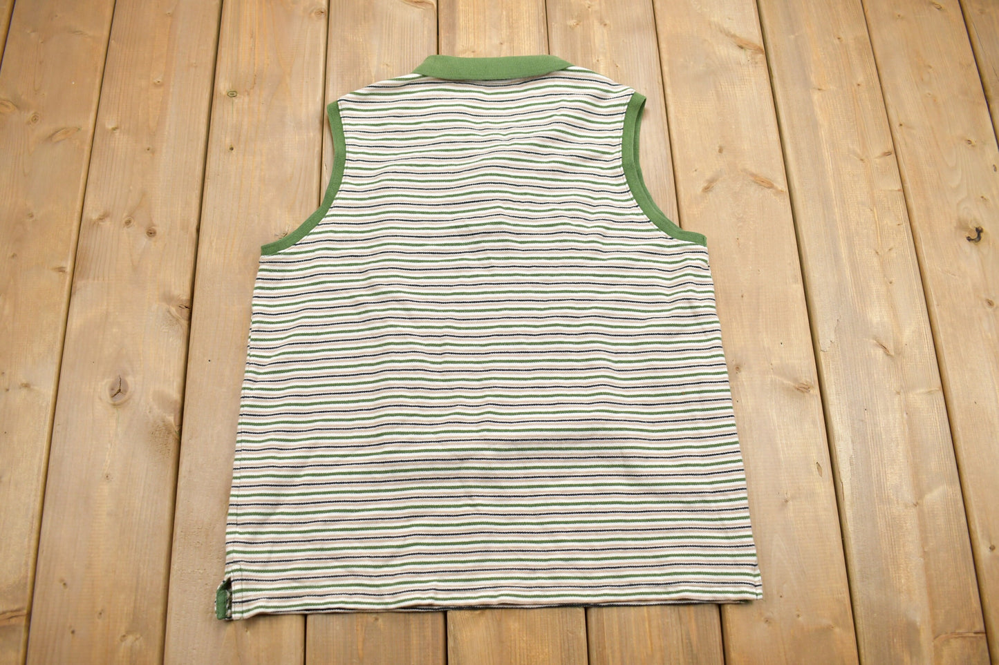 Vintage 1990s Womens Button Up Tank Top