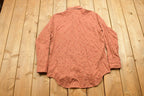 Vintage 1980s Marquis Joesph Patterned Button Up Shirt