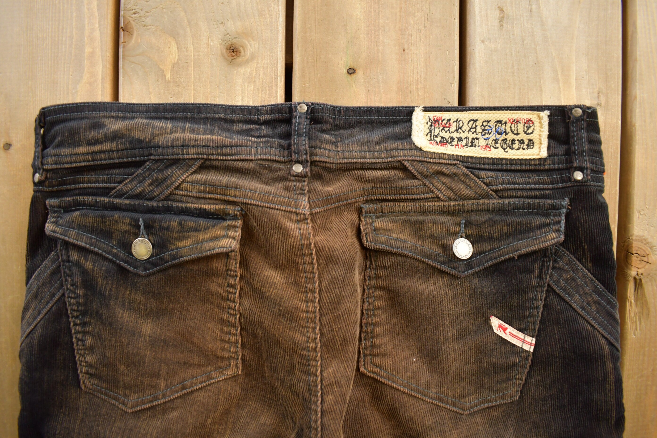 Vintage 1990s 'Parasuco' Bootcut Jeans Size 36x33