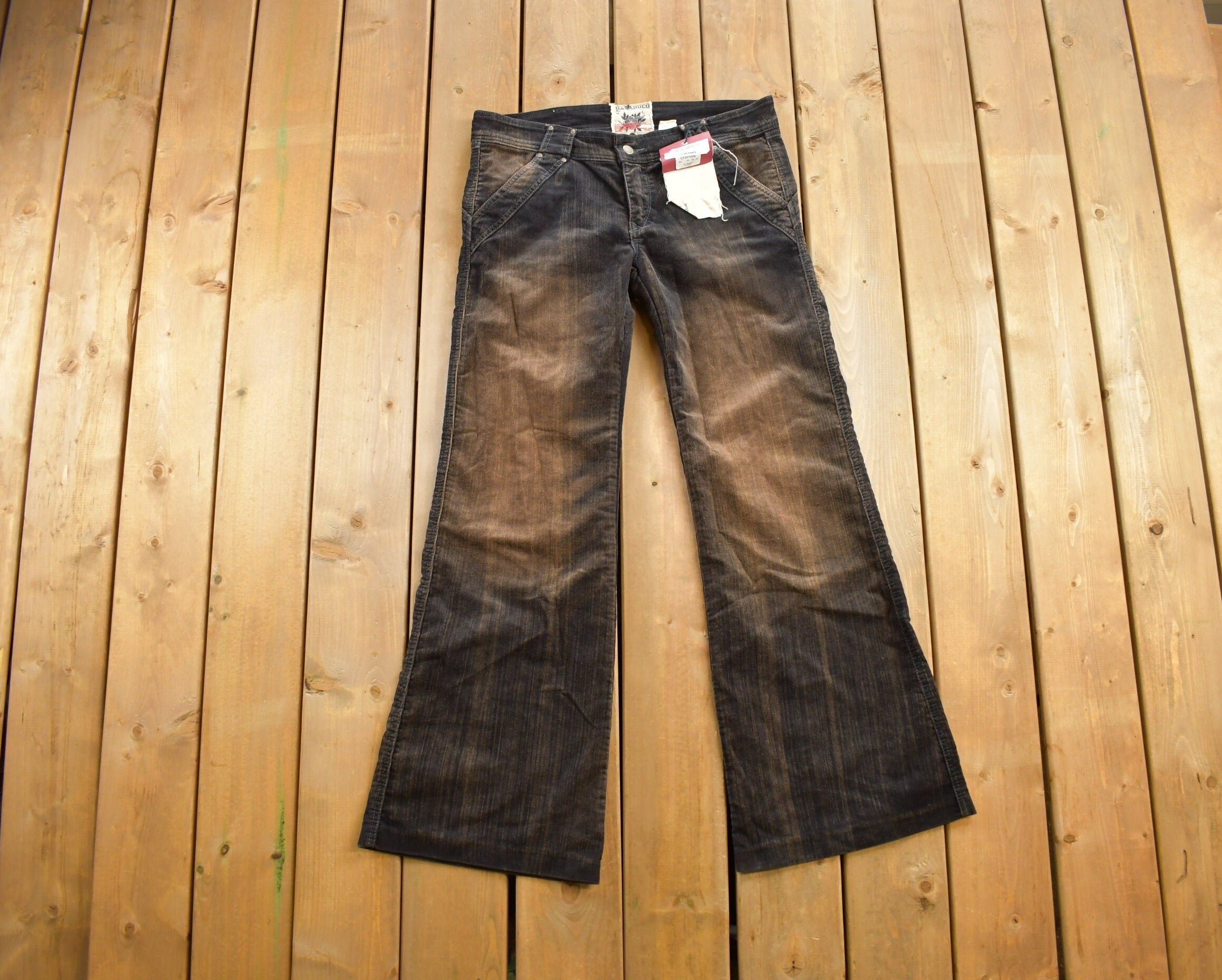 Vintage 1990s 'Parasuco' Bootcut Jeans Size 36x33