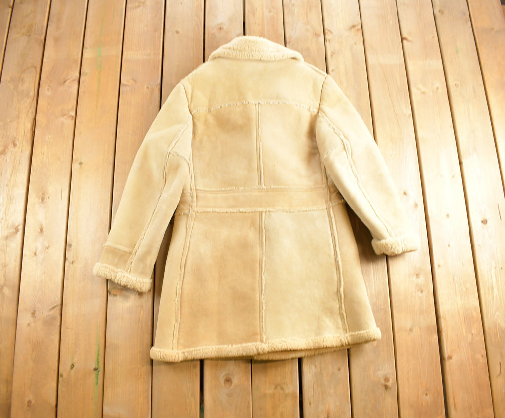 Vintage 1970's West End Suede Fur Coat