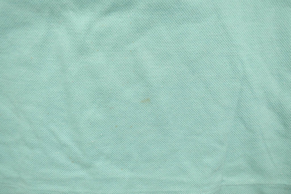 Vintage 1990s Liberto Turquoise Blank Heavy Quarter-button Sweatshirt