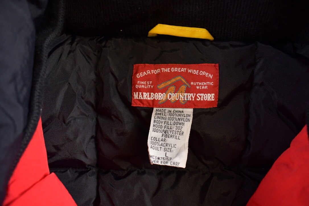 Vintage 1990s Marlboro Country Store Ski Jacket