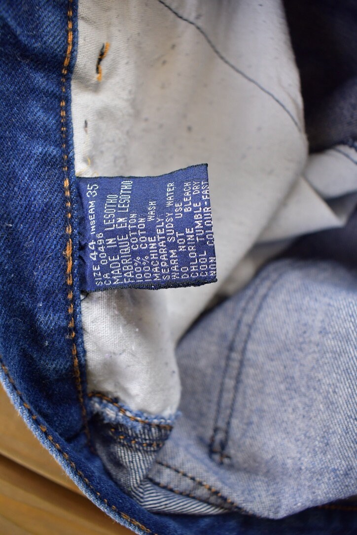 Vintage 1990s 'Allegro' Blue Jeans Size 38x33