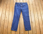 Vintage 1990s 'Allegro' Blue Jeans Size 38x33