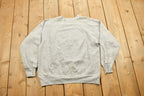 Vintage 1960s Blank Grey Raglan Sweatshirt