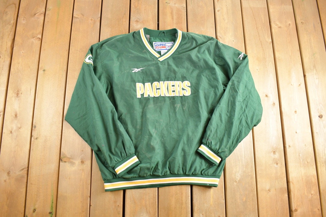 Vintage 1990s NFL Greenbay Packers Starter Pro Line Windbreaker Jacket