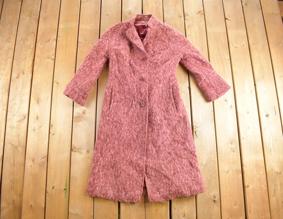 Vintage 1970's OJW Wool Coat