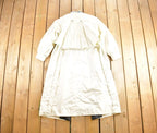 Vintage 1980s Worthington Petite Satin Trench Coat