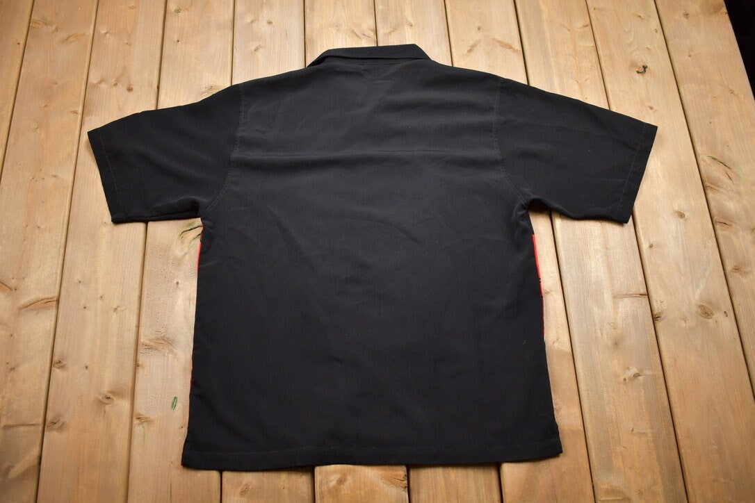 Vintage Y2K Transformers All Over Print Graphic Button Up T-Shirt