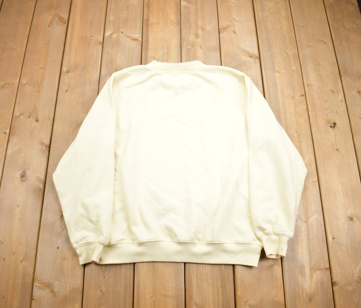 Vintage 1990s 'Shenanigans' Floral Crewneck Sweater