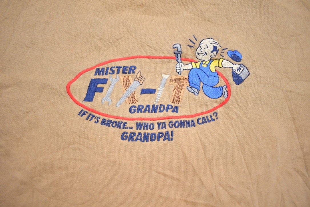 Vintage 1990s 'Mister Fix It' Sweatshirt