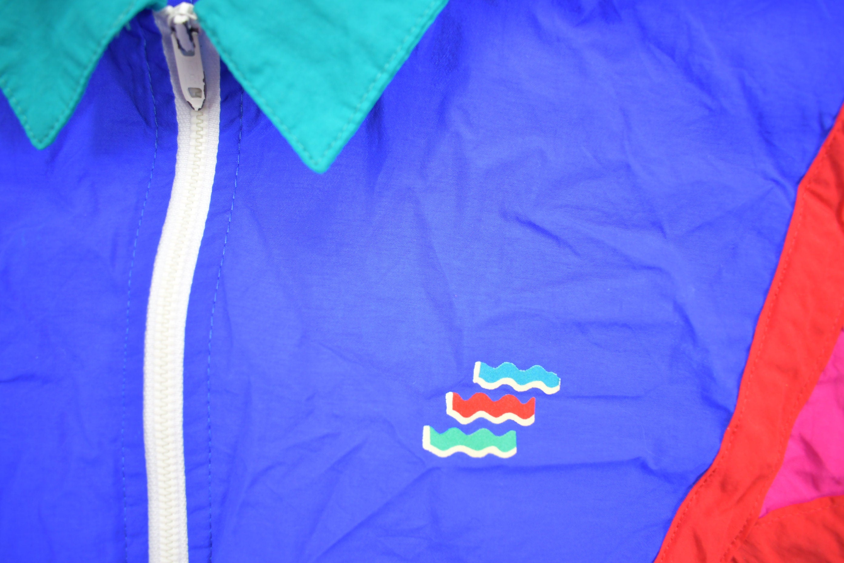 Vintage 1980s Cricket Lane Windbreaker Jacket