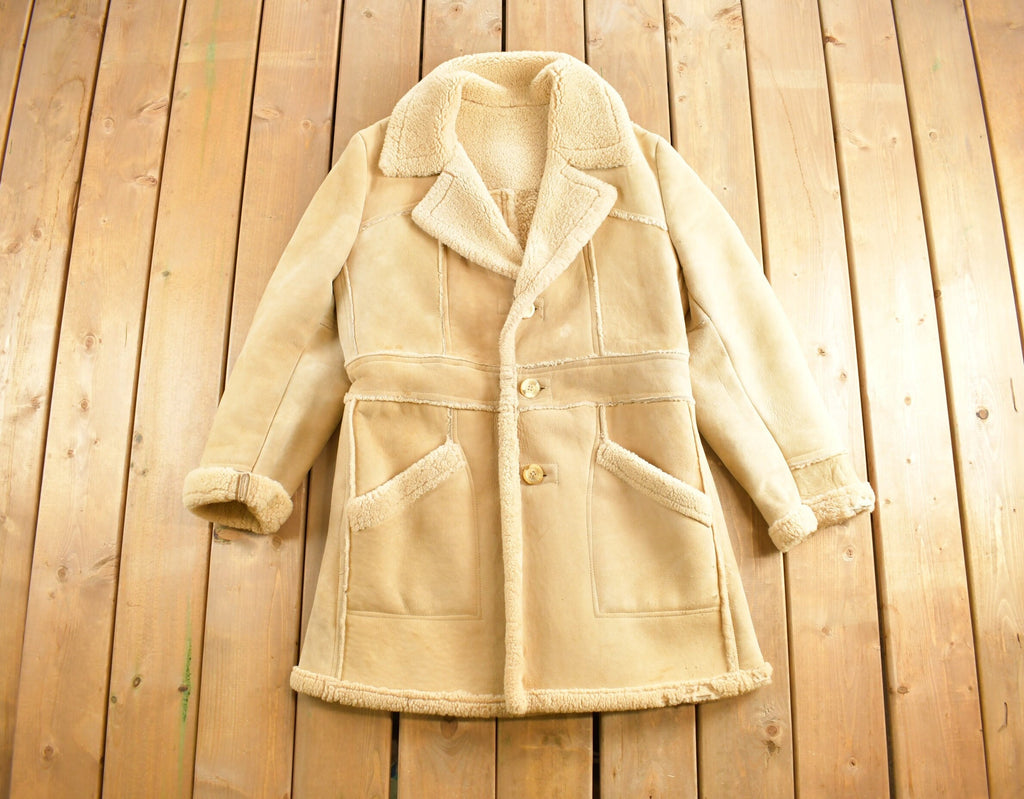 Vintage 1970's West End Suede Fur Coat