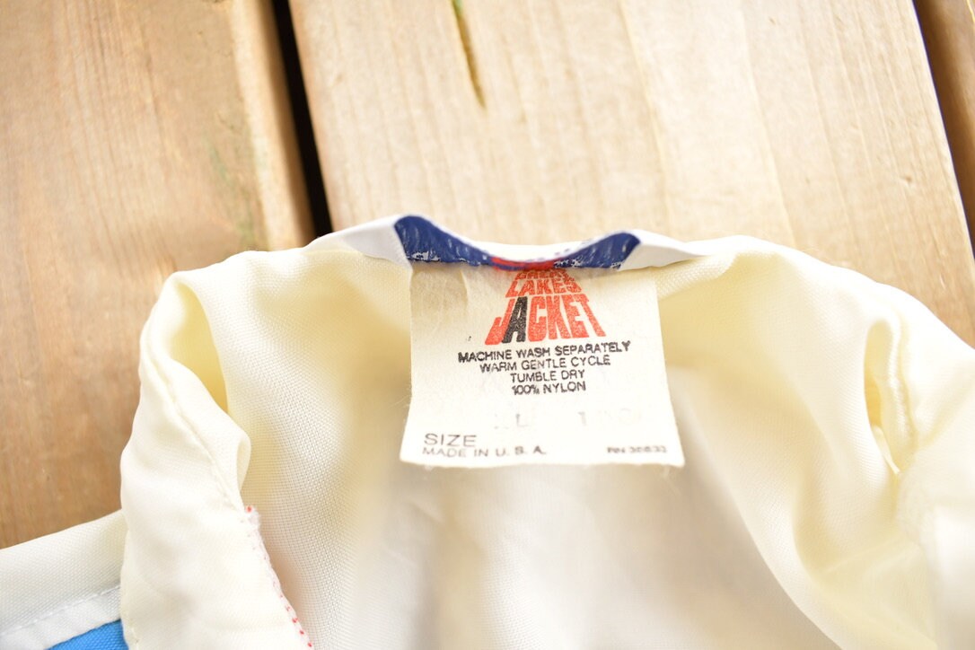 Vintage 1970s Great Lakes Sportswear Windbreaker Jacket