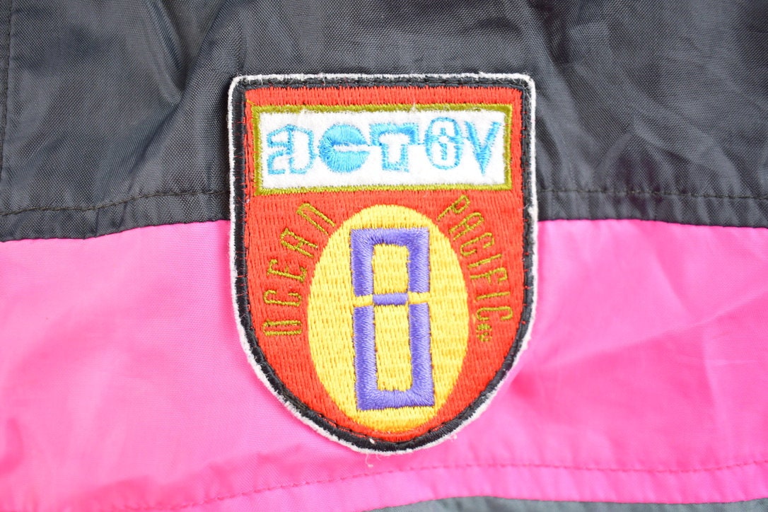 Vintage 1990s Ocean Pacific Color Block Zip Up Windbreaker