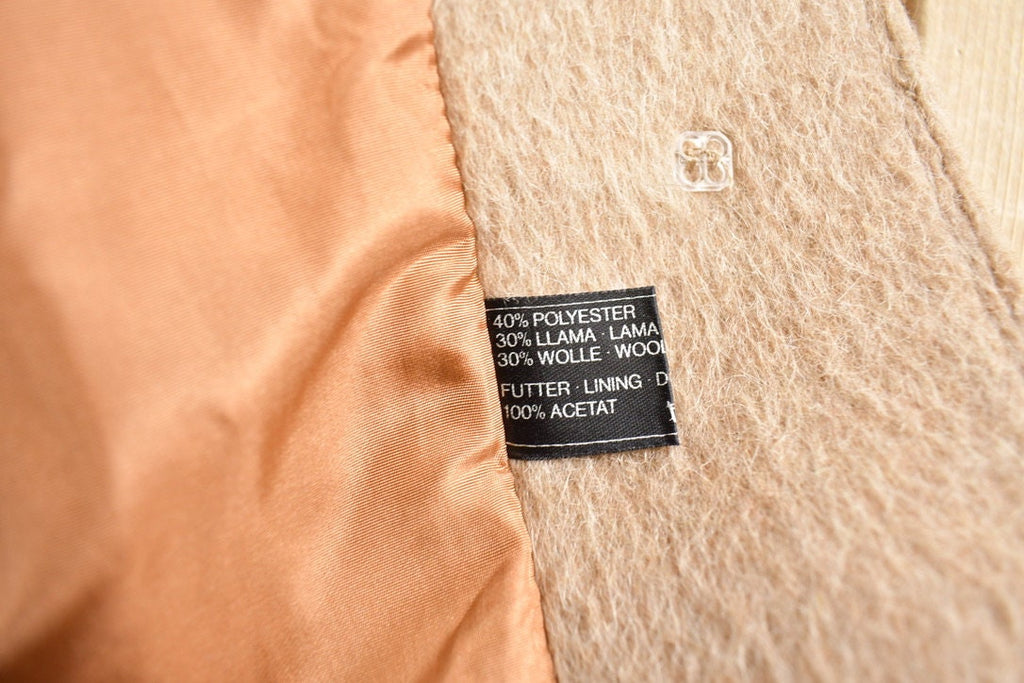 Vintage 1970's Lama Fur Coat