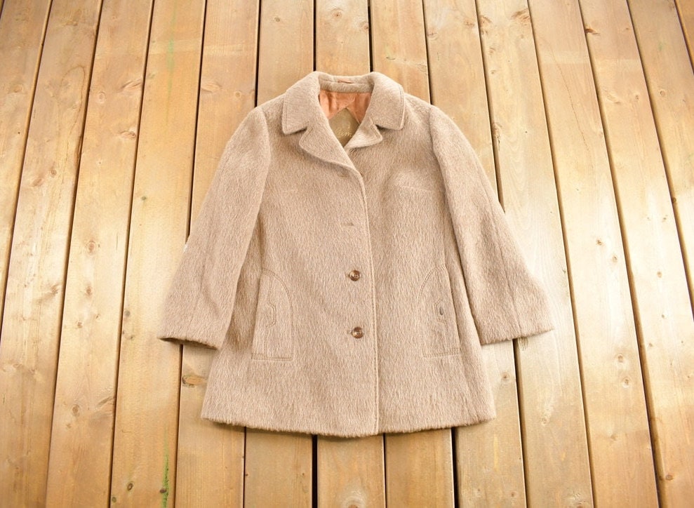 Vintage 1970's Lama Fur Coat