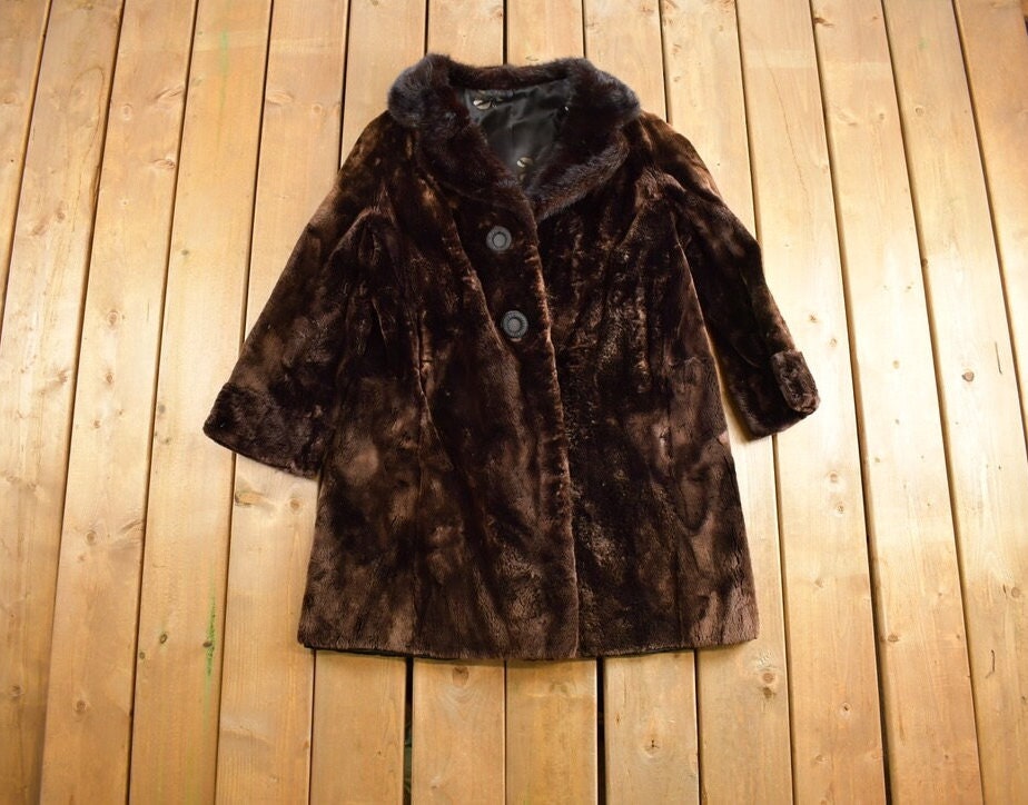 Vintage 1970's Fur Coat