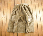 Vintage 1970's Montreal Leather Garment Fur Coat