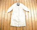 Vintage 1980s Worthington Petite Satin Trench Coat