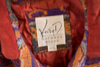 Vintage 1990s Kathryn Deene Blanket Style Hoop Jacket Jacket