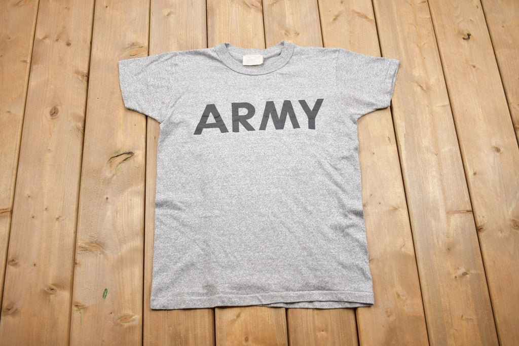 Vintage 1980s Army Graphic T-Shirt