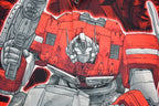 Vintage Y2K Transformers All Over Print Graphic Button Up T-Shirt