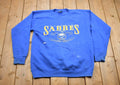 Vintage 1990s Buffalo Sabres NHL Crewneck Sweatshirt