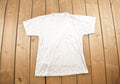 Vintage 1970s Rough Plain White T-Shirt