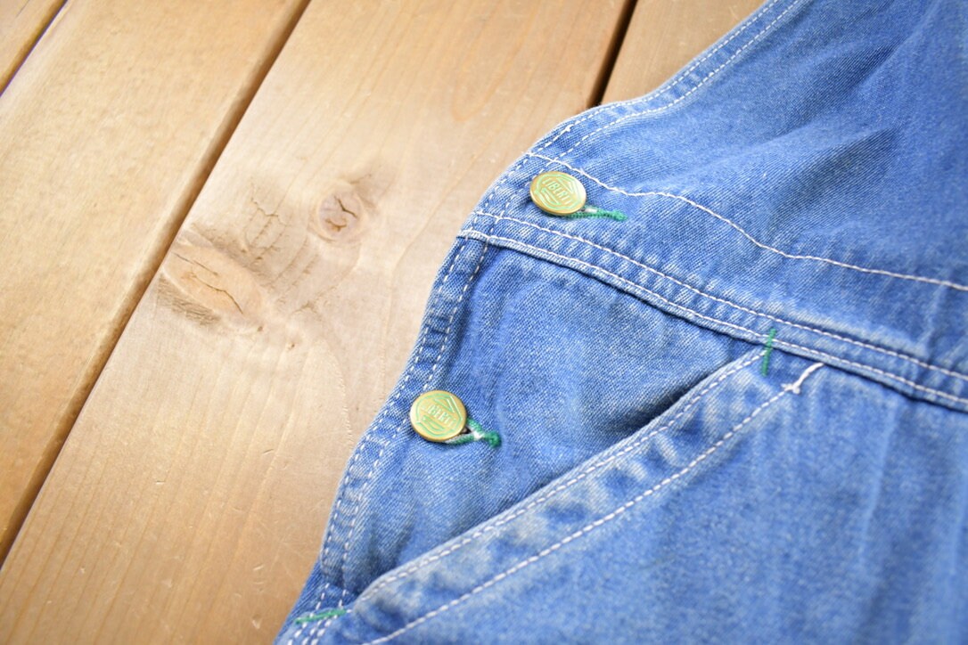 Vintage 1990s Liberty Denim Jean Overalls Size 46x30