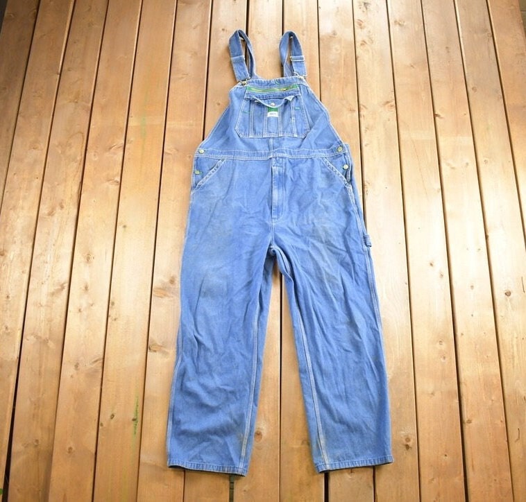 Vintage 1990s Liberty Denim Jean Overalls Size 46x30