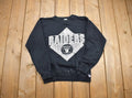 Vintage 1990s Logo 7 NFL Raiders Crewneck