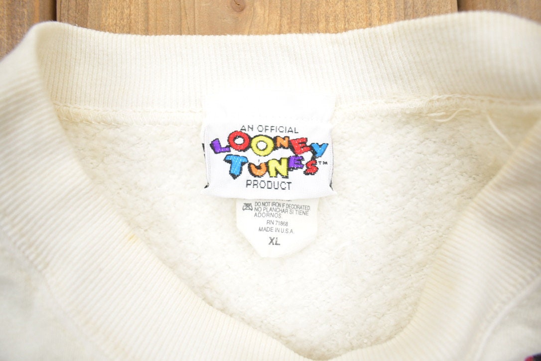 Vintage 1990s Looney Tunes Its A Rookie Thing Crewneck
