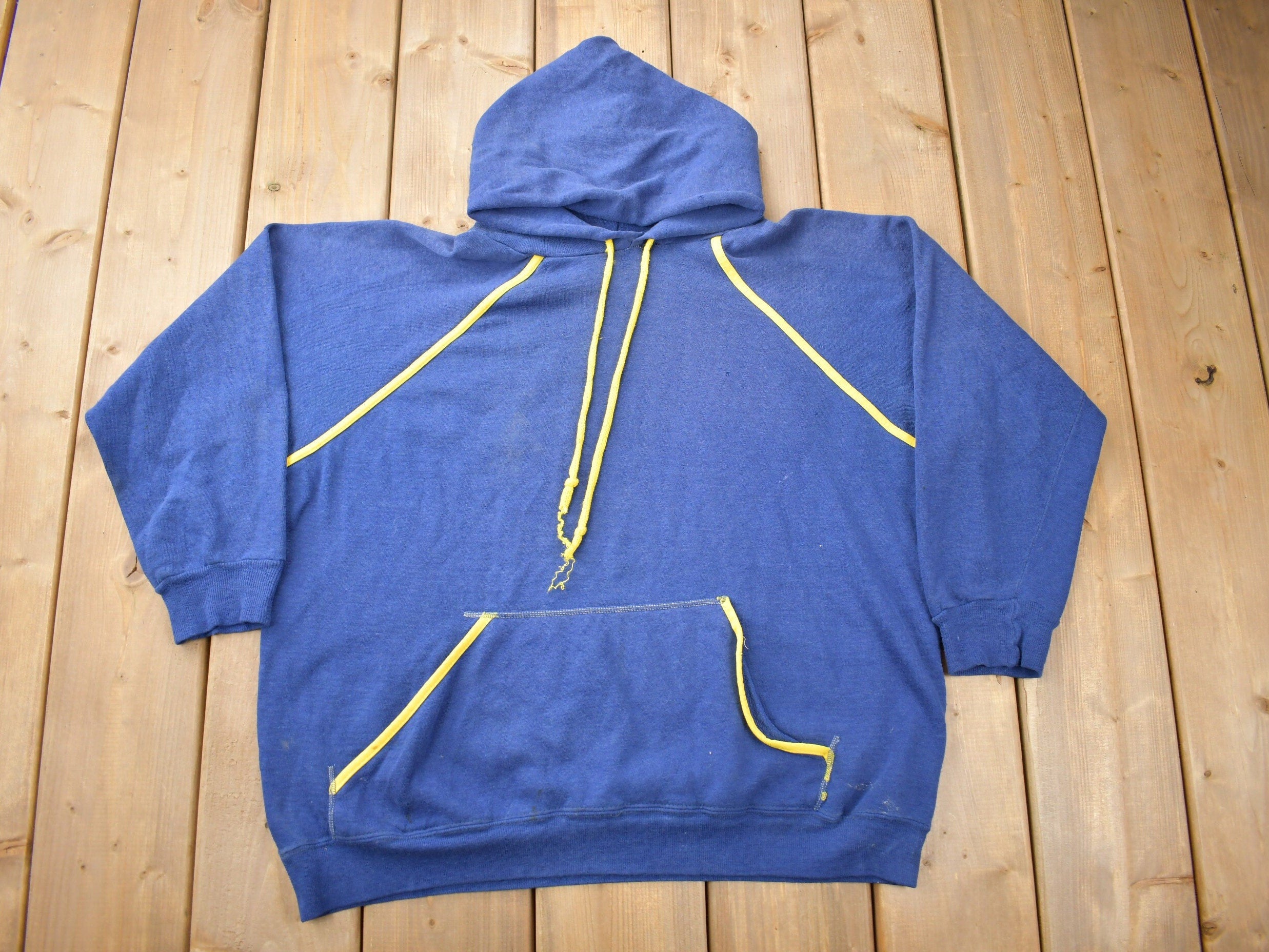Vintage 1970s Blank Raglan Hoodie