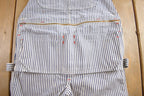 Vintage 1970s Big Mac Hickory Striped Bib Overalls